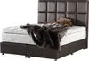 Magnum Braun Polyurethan Set Boxspringbett Set 4 teilig Produktbild-Vorschau 2
