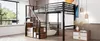Hoogslaper 90 x 200 cm met trap, opbergkast, kledingroede Productafbeelding-voorbeeld 16