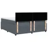 Boxspringbett mit Matratze Dunkelgrau 200x200 cm Samt Produktbild-Vorschau 8