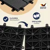 CASARIA WPC Fliesen 30x30 cm 22er Set 2m? Stecksystem Produktbild-Vorschau 3