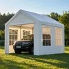 3x3m Partyzelt Festzelt Pavillon Carport Gartenzelt Produktbild-Vorschau 3