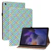 Für Samsung Galaxy Tab A8 2021 Regenbogen Kunst Leder Hülle Produktbild-Vorschau 1