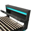 Flieks Polsterbett 140x190cm mit Ladefunktion (USB & Produktbild-Vorschau 8