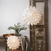 Papierstern Clipp - hängend - D: 40cm - mit Band - Papier - weiß Produktbild-Vorschau