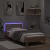 vidaXL Bettgestell mit Kopfteil und LED-Leuchten Produktbild-Vorschau 4