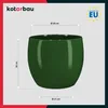 KOTARBAU® 2-delige set bloempot keramiek rond ? 26 cm Productafbeelding-voorbeeld 3