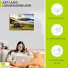 ARTland Leinwandbild Herbst in Bayern I Größe: 120x80 cm Produktbild-Vorschau 3