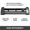 Ploter tnący VEVOR 720 mm max. podawanie papieru 10-500 g Podgląd zdjęcia produktu 2