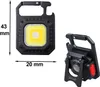 XCell Work Square LED-Akku-Leuchte 7 Lichtmodi (ideal für Anteprima dell’immagine prodotto 1