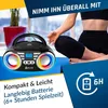 KLIM Boombox B3 Tragbarer CD Player + FM Radio, CD, MP3, Produktbild-Vorschau 6