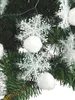 Weihnachtsdeko-Set 72 tlg. weiß Weihnachtsbaumschmuck Produktbild-Vorschau 2
