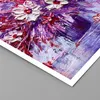 Poster - Poster ohne Rahmen - Pastos Blumen Rosa - 70x50 cm Produktbild-Vorschau 2