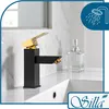 Cubo S-1022Bg Schwarz/Gold Waschtischarmatur Produktbild-Vorschau 8