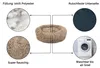 Hundebett Katzenbett Donut, 70 cm rund, hellbraun mit Produktbild-Vorschau 2