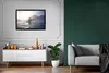 MuchoWow® Gerahmtes Poster Weiblicher Surfer paddelt 90x60 Produktbild-Vorschau 5