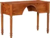 vidaXL Schreibtisch mit Schubladen 110x50x76 cm Massivholz Produktbild-Vorschau 1