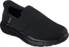A single black slip-on shoe is shown from a side-angle on a white background. Voir les images du produit