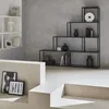 sweeek - Bücherregal Treppe aus Metall schwarz 4 Ebenen - Produktbild-Vorschau 4