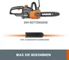 Worx WG322E.9 Akumulatorowa pilarka łańcuchowa 20 V 25 cm Podgląd zdjęcia produktu 7