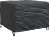 vidaXL Möbelbezug Uni Schwarz 113 x 113 x 73 cm 210D Produktbild-Vorschau 7