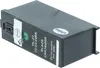 A black ink cartridge with a label. Produktbild-Vorschau