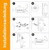 ZMH LED vintage buitenwandlamp, E27, zwart, IP65, Productafbeelding-voorbeeld 8