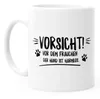 Vorsicht vor dem Frauchen der Hund ist harmlos! Produktbild-Vorschau 2