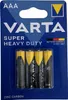VARTA Super Life AAA 1,5 V 4 Stück Produktbild-Vorschau 17