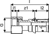 Uponor Verschraubung S-Press PLUS aus Messing, verzinnt Produktbild-Vorschau 3