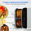 MEDION P20 XXL Heißluftfritteuse mit 2 Kammern (8,7 Liter, Produktbild-Vorschau 3