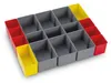 L-BOXX 6000010089, Zestaw wstawek, Szary, Czerwony, Żółty, Podgląd zdjęcia produktu 5