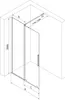 Diagram of a shower enclosure with dimensions. Produktbild-Vorschau