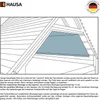 HAUSA Dampfsperrfolie ALU 150m2 (2x1,5mx50m) Aluminium Produktbild-Vorschau 4