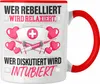 Trendation - Krankenschwester Tasse Geschenk Wer Rebelliert Produktbild-Vorschau 1