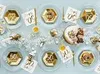 Pappbecher Happy Birthday #50 220ml/6Stk. Gold Produktbild-Vorschau 4