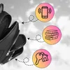 Camerazar Élégant sac à dos matelassé pour femmes, noir et Voir les images du produit 5