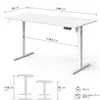 SENSE7 NOJO LIGHT Höhenverstellbarer Schreibtisch Produktbild-Vorschau 4
