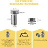 M10 50x Sechskantschrauben Edelstahl A2-70 mit Produktbild-Vorschau 3
