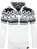Reslad Herren Grobstrick Norweger Winter Strickjacke mit Produktbild-Vorschau 3