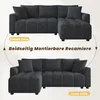 STILVORA 3-Sitzer Sofa 204x127x82.5cm Wandelbares Produktbild-Vorschau 5