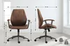 CLP Bürostuhl Nampa im Industrial Design cognac Produktbild-Vorschau 2