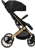 WÓZEK SPACEROWY DO 22 kg - MoMi ESTELLE PLUS LIGHT CZARNY - Podgląd zdjęcia produktu 12
