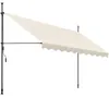 tectake® Klemmmarkise mit Handkurbel einfache Montage Produktbild-Vorschau 2