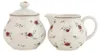 Clayre & Eef Milch und Zucker-Set 12x9x8 / Ø 9x10 cm Beige Produktbild-Vorschau 1