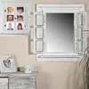 Mucola Wandspiegel mit Fensterläden Spiegel Bilderrahmen Produktbild-Vorschau 8