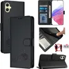 Leder Hülle für Samsung Galaxy A05 Süße Katze Flip Case Produktbild-Vorschau 1
