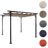 Pergola MCW-C42, Garten Pavillon, stabiles 6cm-Gestell + Produktbild-Vorschau 8