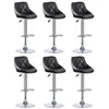 Barhocker 6er Set Drehbare Barstuhl Küchenhocker aus Produktbild-Vorschau 1