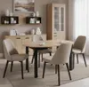 Runder Ausziehbarer Tisch für Esszimmer - 102-142 cm Produktbild-Vorschau 2