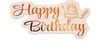 Oblique Unique 10 Stk. Happy Birthday Konfetti Geburtstag Produktbild-Vorschau 2